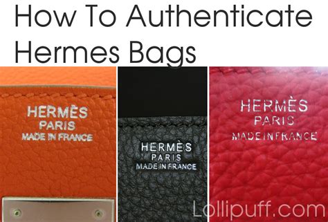 authentication code for hermes items.